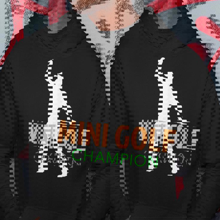 Mini Golf Champion Miniature Golf Sports Player Champ Hoodie Unique Gifts