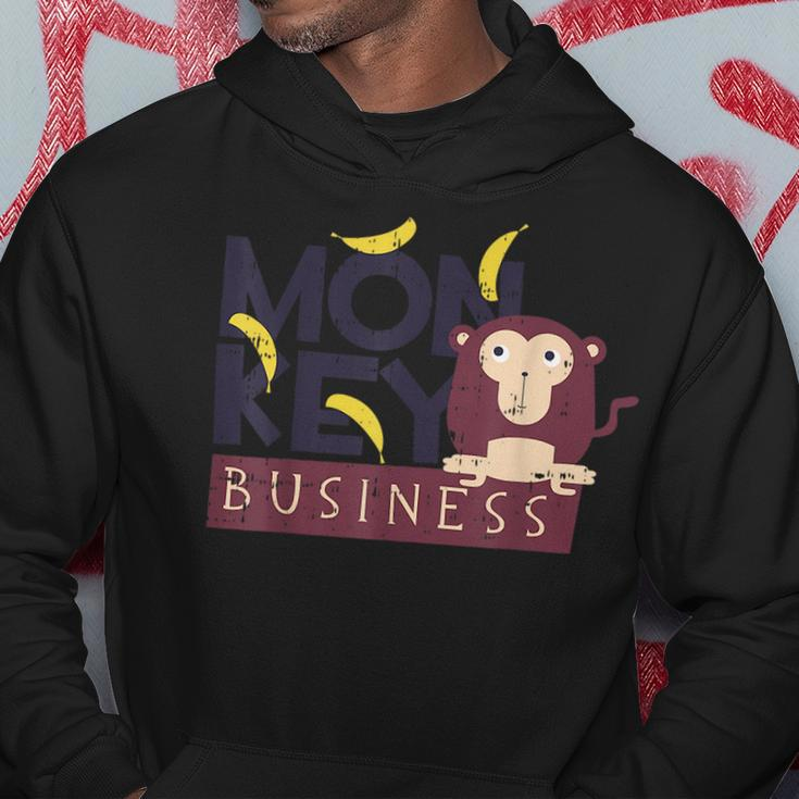 Monkey Business Costume Cute Easy Halloween Gift Hoodie Unique Gifts
