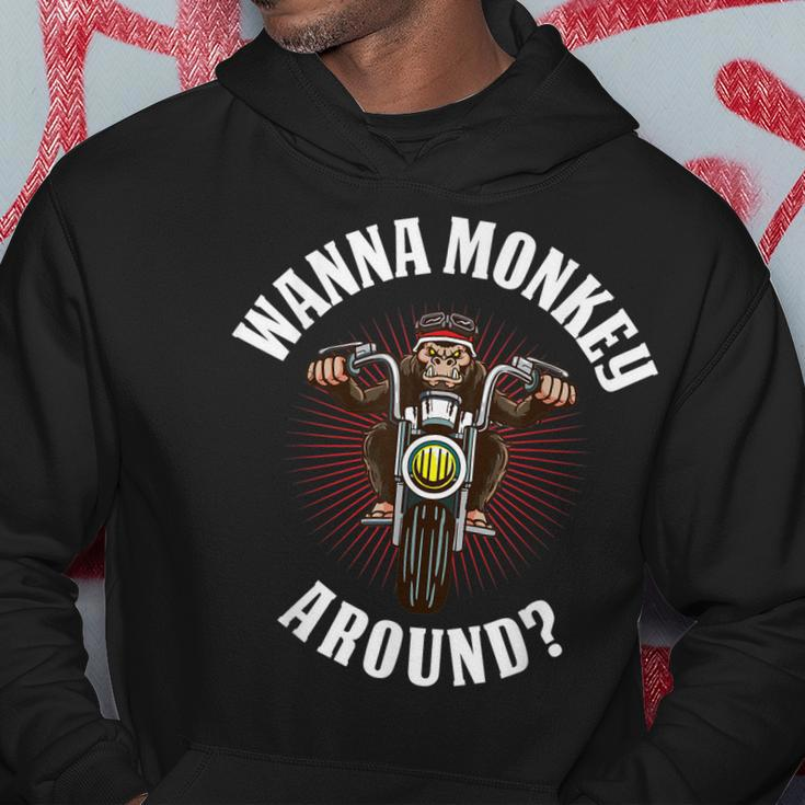 Monkey Motorcycle Hoodie Unique Gifts