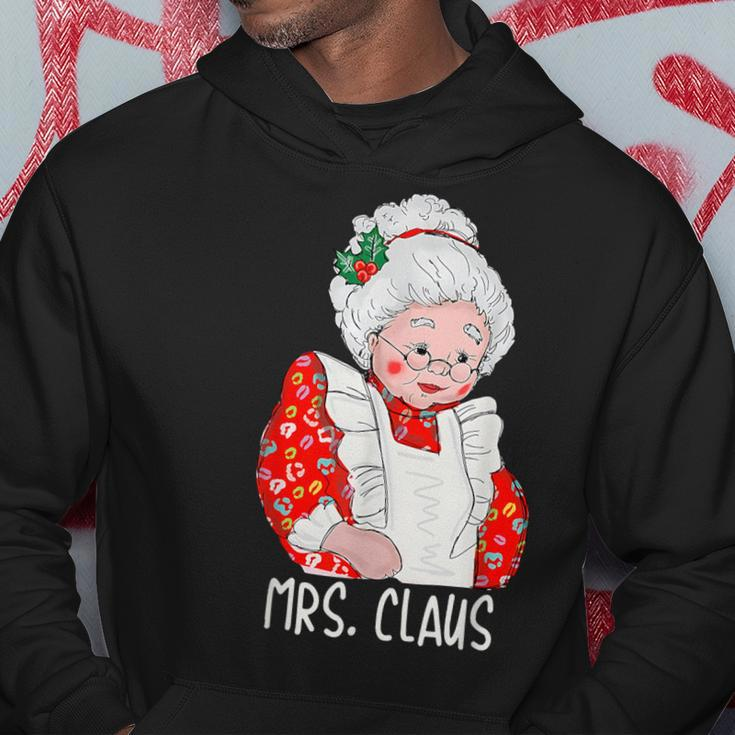 Mrs And Mr Santa Claus Couples Matching Christmas Pajamas Hoodie Personalized Gifts