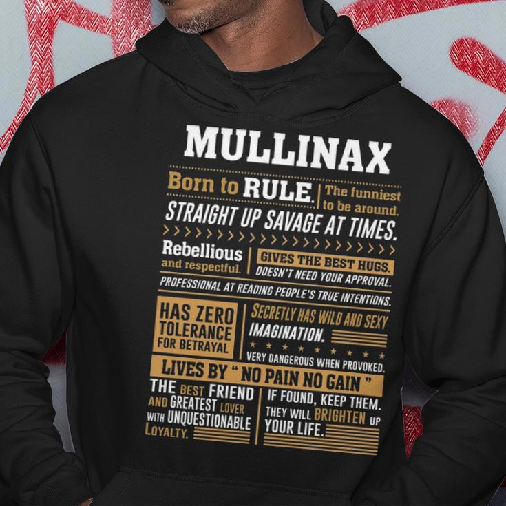 Mullinax Name Gift Mullinax Born To Rule Straight Up Savage At Times Hoodie Funny Gifts