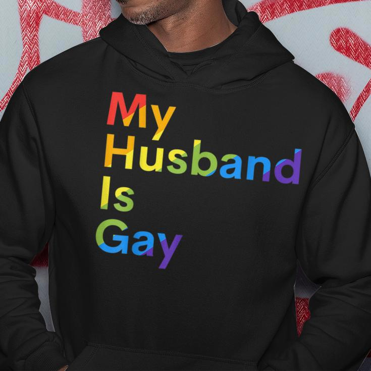 My Husband Is Gay Lgbtq Pride Hoodie Funny Gifts