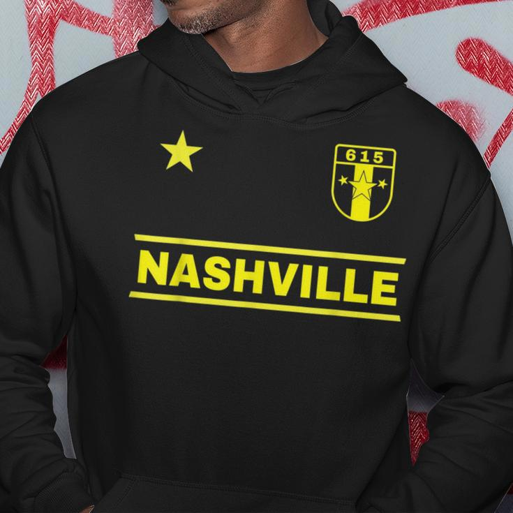 Nashville Tennessee - 615 Star Designer Badge Edition Hoodie Funny Gifts