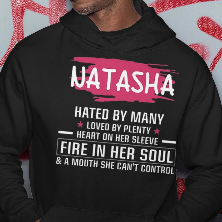 Natasha Name Gift Natasha Hated By Many Loved By Plenty Heart Her Sleeve V2 Hoodie Funny Gifts
