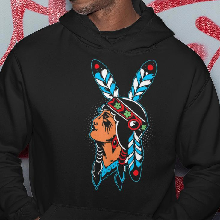 Native American Pow Wow Tribal American Indian Hoodie Unique Gifts