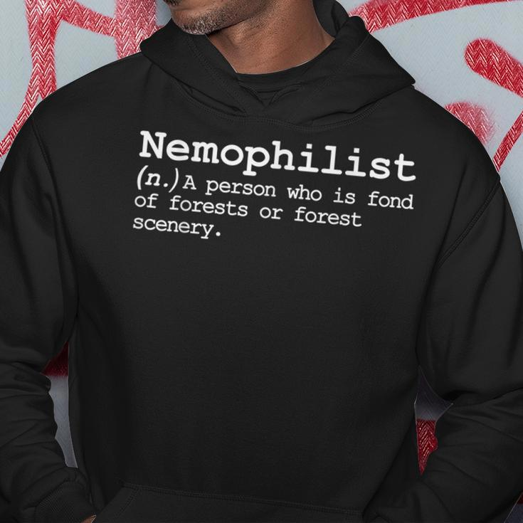 Nemophilist Poetry Forest Vocabulary Definition Nature Lover Definition Funny Gifts Hoodie Unique Gifts