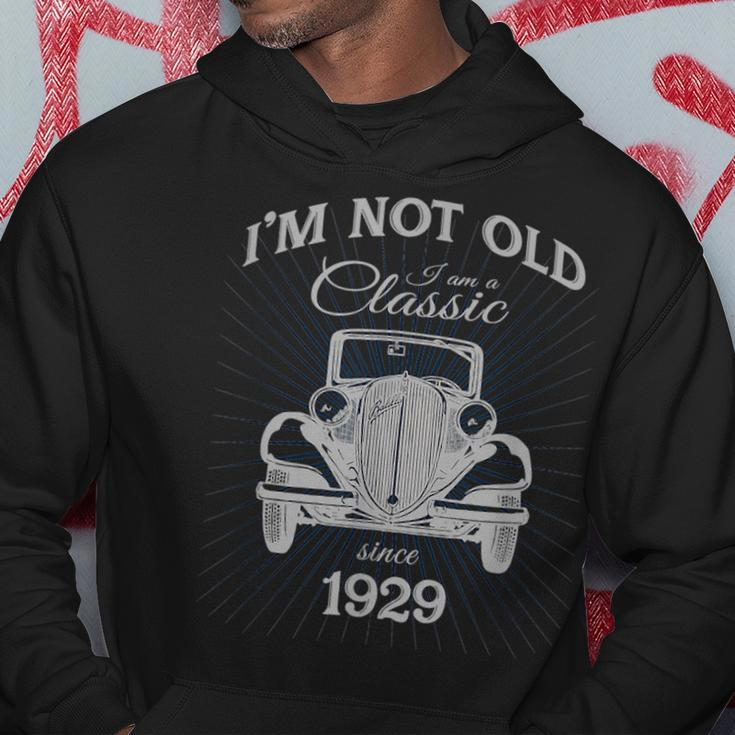 Not Old Im A Classic Since 1929 Funny 91St Birthday Gift Hoodie Unique Gifts
