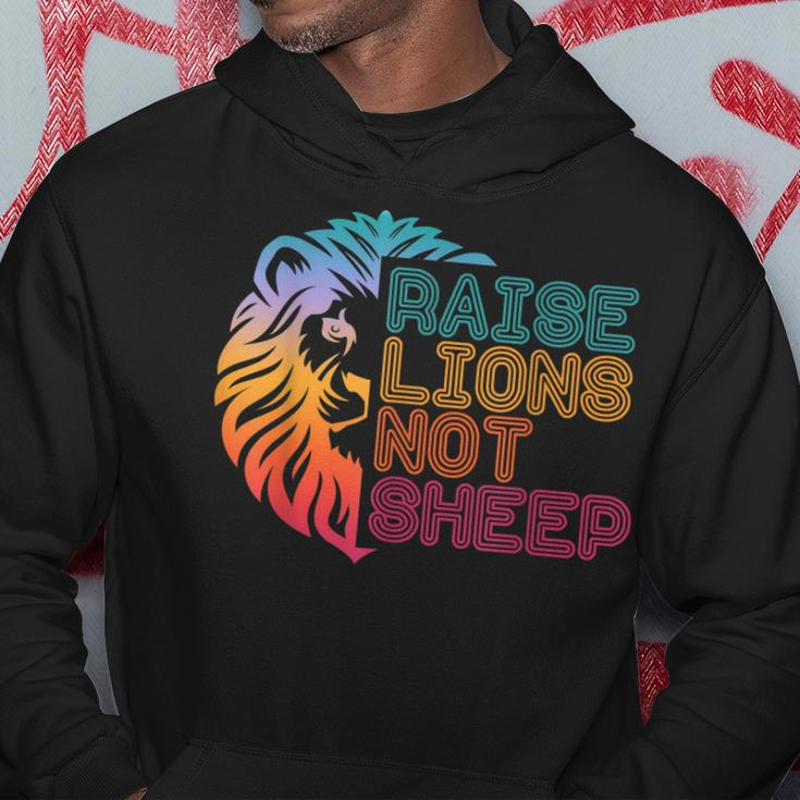 Not Sheep Be A Patriot American Usa Party Raise Lions Gifts Hoodie Unique Gifts