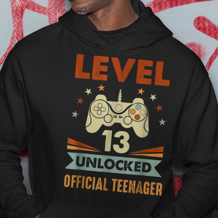 Official Nager 13Th Birthday Level 13 Unlocked Hoodie Unique Gifts