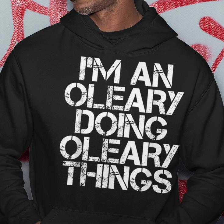 Oleary Funny Surname Family Tree Birthday Reunion Gift Idea Hoodie Unique Gifts