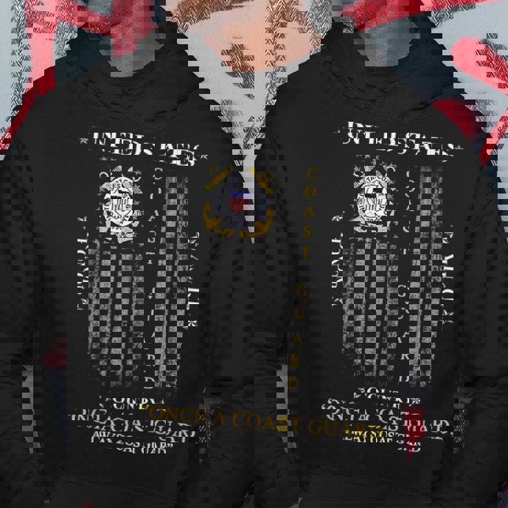 Once A Coast Guard Always A Coast Guard Hoodie Unique Gifts