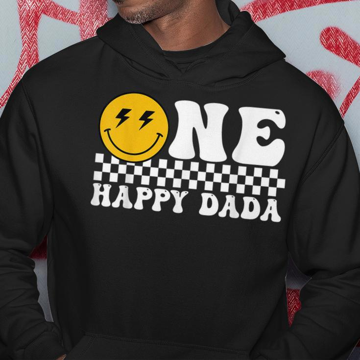 One Happy Dude Dada 1St Birthday Family Matching Hoodie Funny Gifts