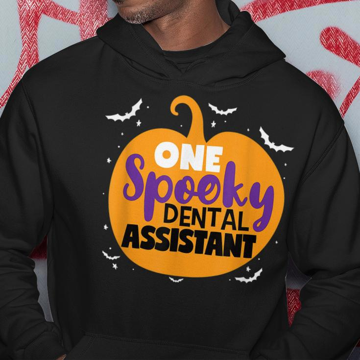 One Spooky Dental Assistant Halloween Pumpkin Tooth Doctor Hoodie Unique Gifts