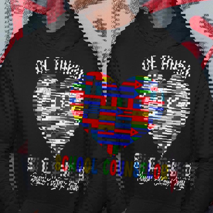 One Thankful School Counselor Hispanic Heritage Month Flags Hoodie Unique Gifts
