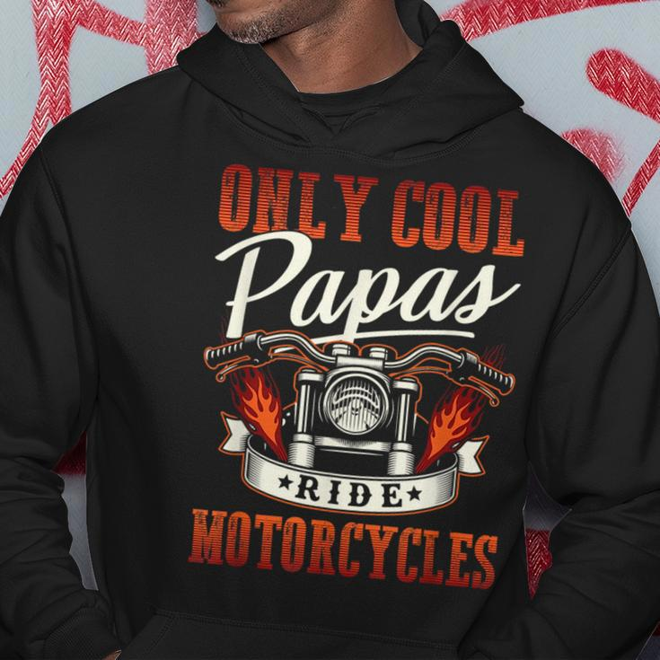 Only Cool Papas Ride Motorcycles Hoodie Funny Gifts