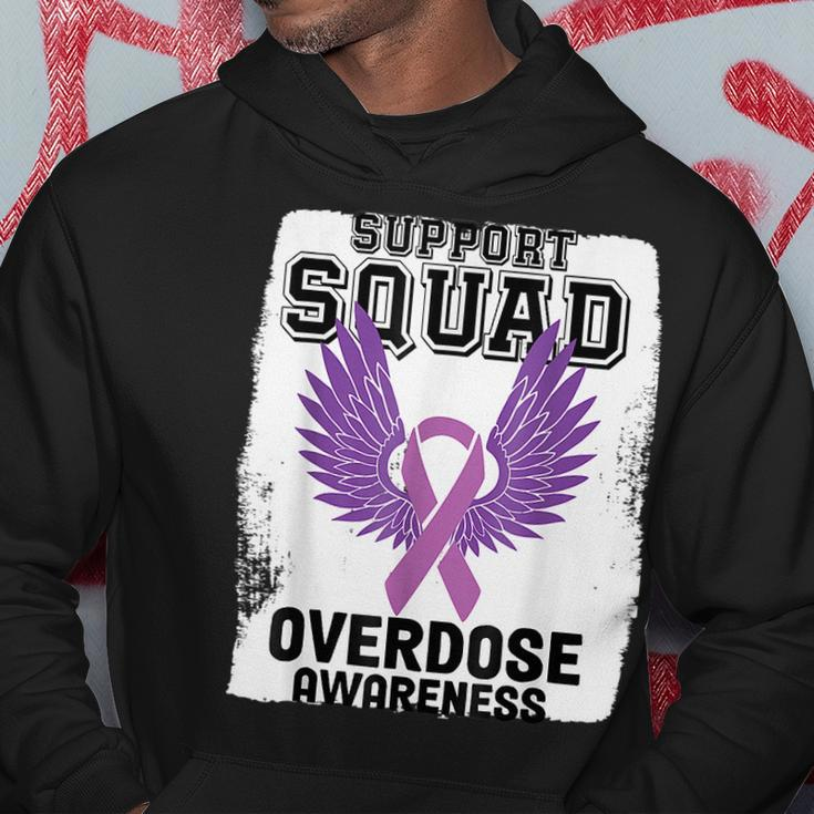 Overdose Awareness August We Wear Purple Overdose Awareness Hoodie Funny Gifts