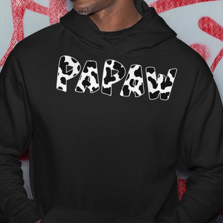 Papaw Cow Print Cow Pattern Hoodie Personalized Gifts