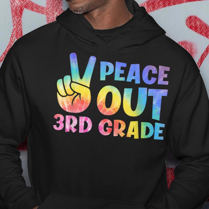 Peace Out 3Rd Grade 2023 Graduate Happy Last Day Of School Hoodie Unique Gifts