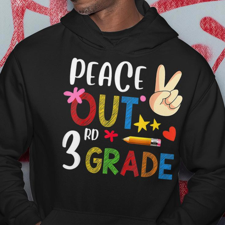 Peace Out 3Rd Grade Last Day Of School 3Rd Grade Hoodie Unique Gifts