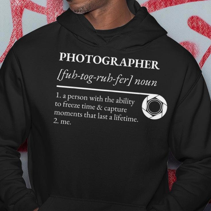 Photographer Definition Hoodie Funny Gifts