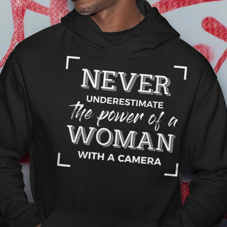 Photographer Never Underestimate The Power Of A Hoodie Funny Gifts