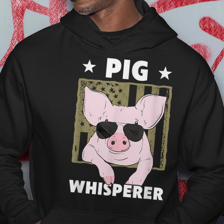 Pig Whisperer Pig Design For Men Hog Farmer Hoodie Funny Gifts