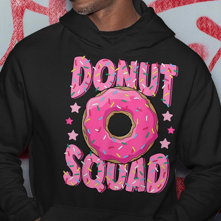 Pink Donut Squad Sprinkles Donut Lover Matching Donut Party Hoodie Unique Gifts