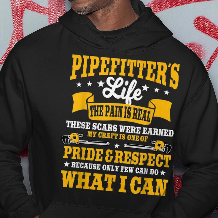 Pipefitter Steamfitter Tradesman Plumber Piping System Hoodie Unique Gifts