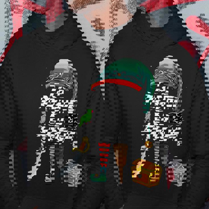 The Pirate Elf Arrgh Matching Family Christmas Pirate Hoodie Personalized Gifts