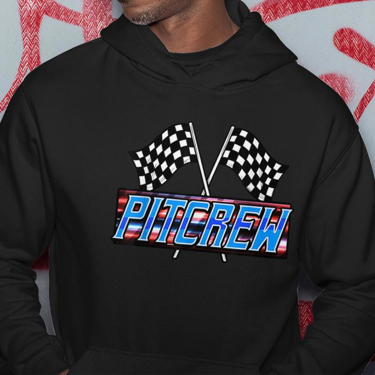 Pit Crew Race Car Party Themed Birthday Party Event Hoodie Unique Gifts