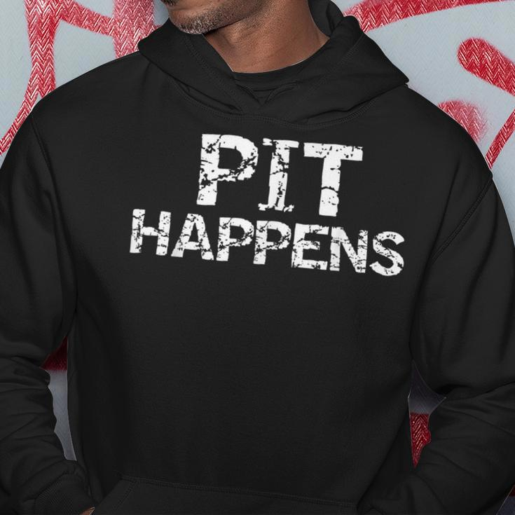 Pit Happens Marching Band Pun For Men Hoodie Unique Gifts