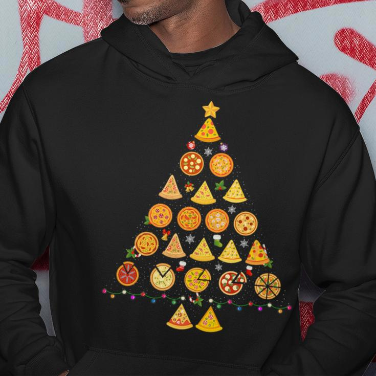 Pizza Christmas Tree Ugly Christmas Sweater Hoodie Unique Gifts