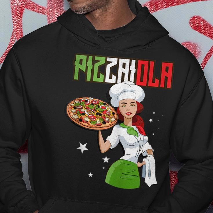 Pizzaiolo Pizzaiola With Italian Pizza Hoodie Unique Gifts