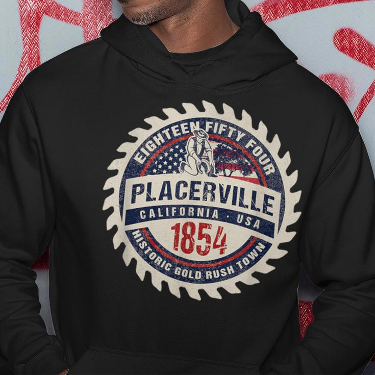 Placerville California Historic Gold Rush Mining Town Hoodie Unique Gifts