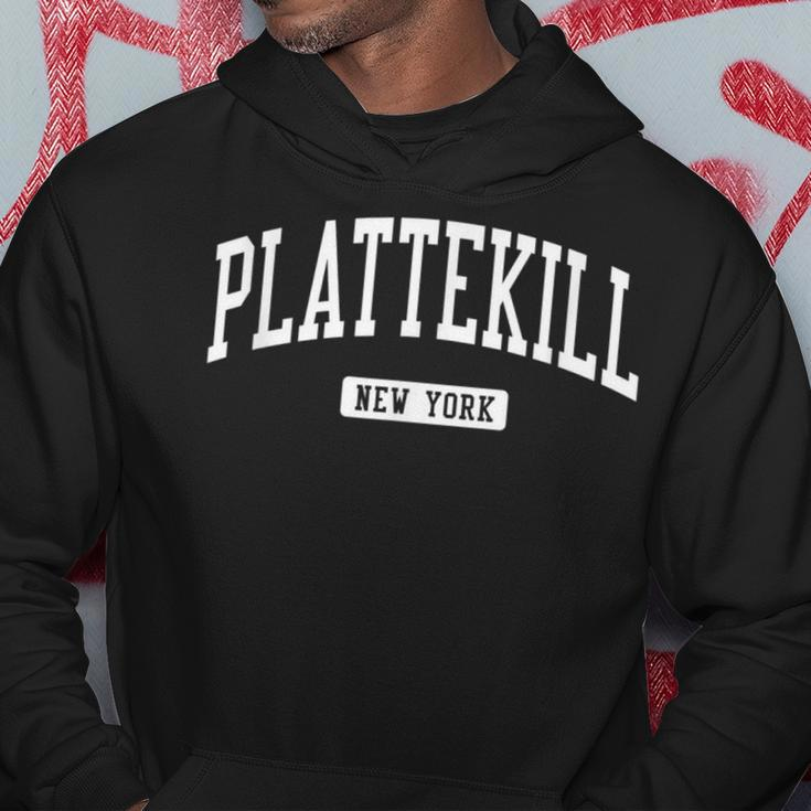 Plattekill New York Ny Vintage Athletic Sports Hoodie Unique Gifts
