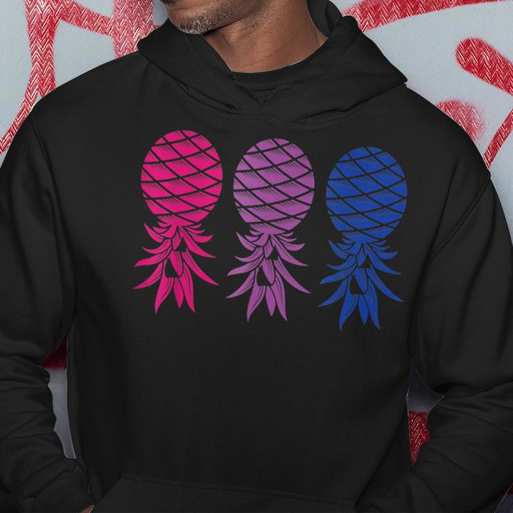 Polyamory And Upside Down Pineapple Bisexual Lgbt Hoodie Unique Gifts