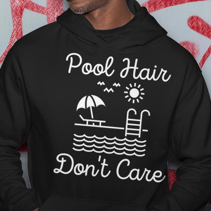 Pool Hair Dont Care Hoodie Unique Gifts