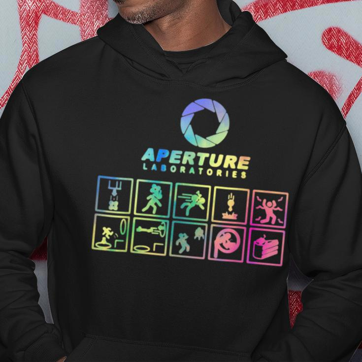 Portal Aperture Science Laboratories Video Game Me Tie Dye Hoodie Funny Gifts
