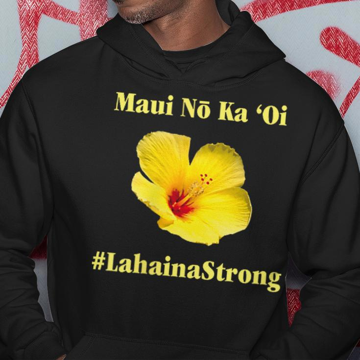 Pray For Maui Hawaii Strong Maui Lahaina Hawaiian Islands Hoodie Funny Gifts
