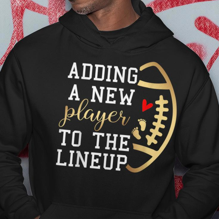Pregnancy Announcement Football Thanksgiving Fall Hoodie Unique Gifts