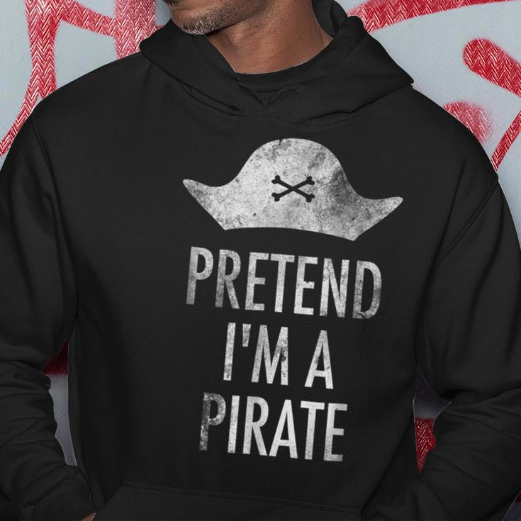 Pretend Im A Pirate Vintage Halloween Costume Halloween Funny Gifts Hoodie Unique Gifts