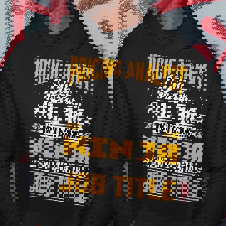 Pricing Analyst Job Title Pricing Researcher Accountant Hoodie Unique Gifts