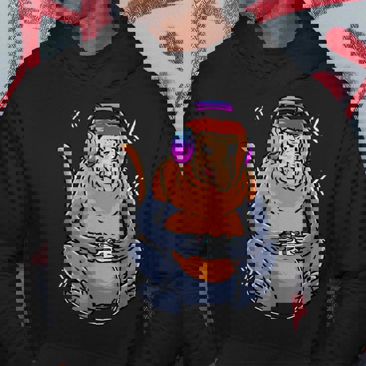 Proboscis Monkey Video Game Gaming Gamer Long-Nosed Monkey Hoodie Unique Gifts