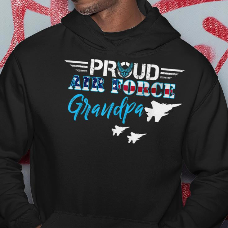 Proud Air Force Grandpa Gift Us Military Veteran Day Hoodie Unique Gifts