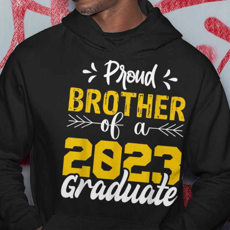 Proud Brother Of A 2023 Graduate Graduation Family Funny Gifts For Brothers Hoodie Unique Gifts