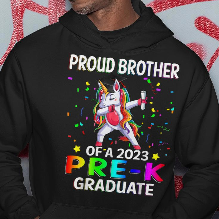 Proud Brother Of A Class Of 2023 Prek Graduate Unicorn Hoodie Unique Gifts