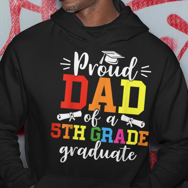 Proud Dad Of A 5Th Grade Graduate Graduation Class Of 2023 Hoodie Unique Gifts