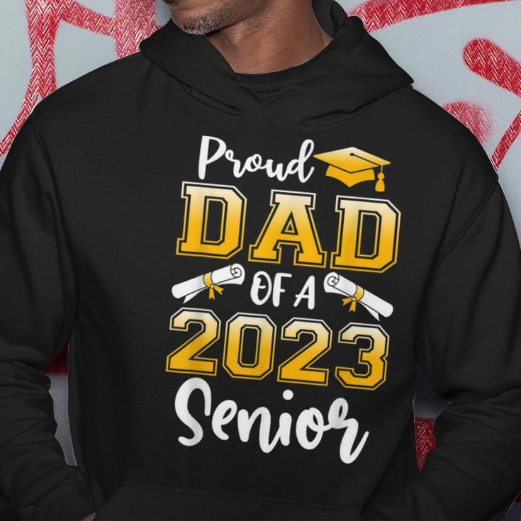 Proud Dad Of A Class Of 2023 Senior Funny Graduation Hoodie Funny Gifts