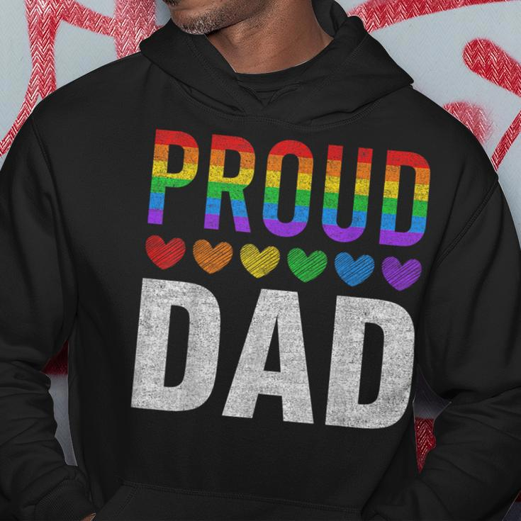 Proud Dad Of Gay Lesbian Lgbt Family Matching Pride Ally Hoodie Unique Gifts