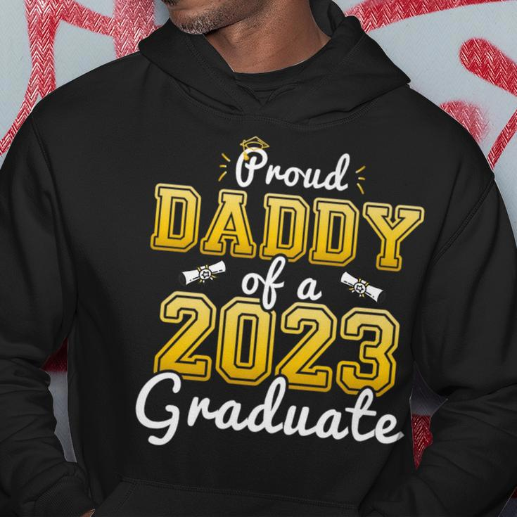 Proud Daddy Of A 2023 Graduate Senior 23 Graduation Hoodie Unique Gifts